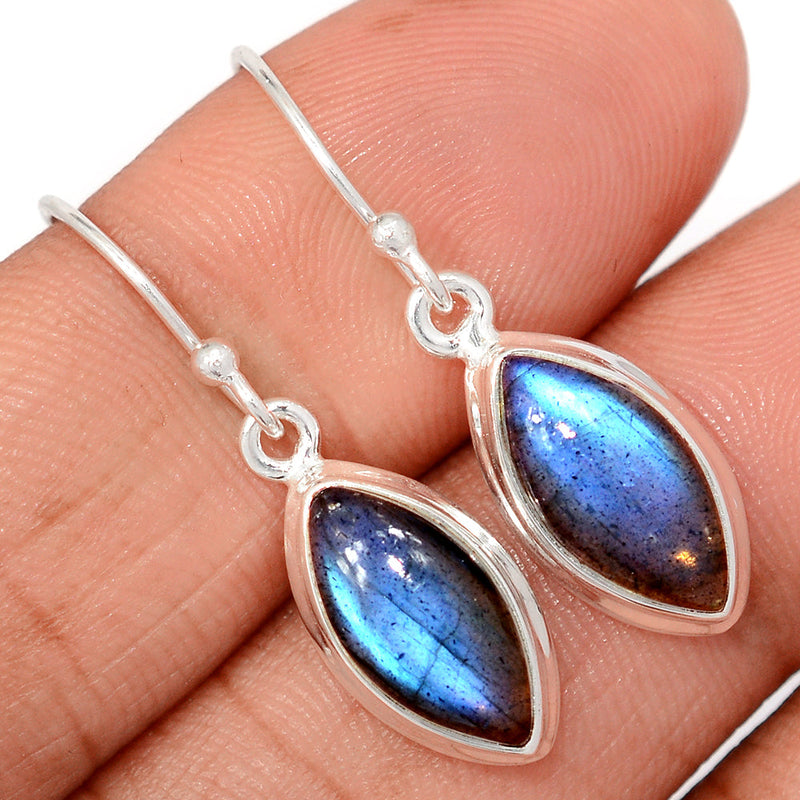 1.3" Labradorite Earrings - LABE871