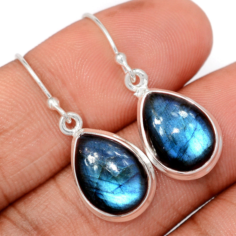 1.3" Labradorite Earrings - LABE887