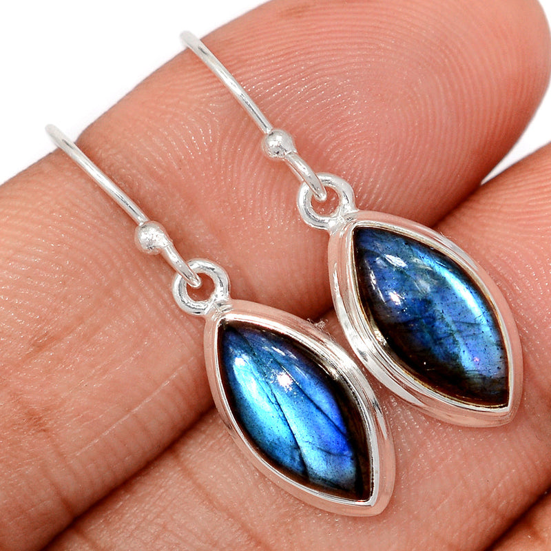 1.3" Labradorite Earrings - LABE900