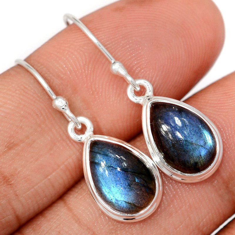 1.2" Labradorite Earrings - LABE906