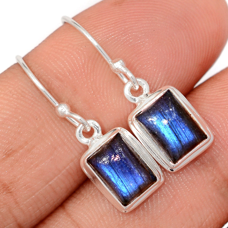 1.1" Labradorite Earrings - LABE916