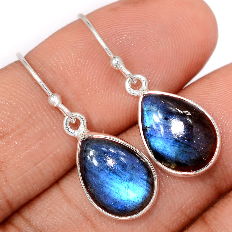 1.2" Labradorite Earrings - LABE922