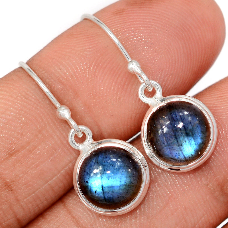 1.1" Labradorite Earrings - LABE925