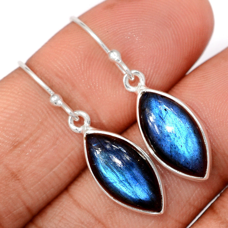 1.3" Labradorite Earrings - LABE928