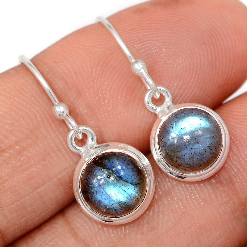 1.1" Labradorite Earrings - LABE961