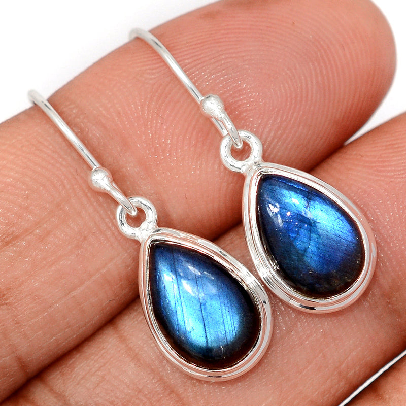 1.2" Labradorite Earrings - LABE964