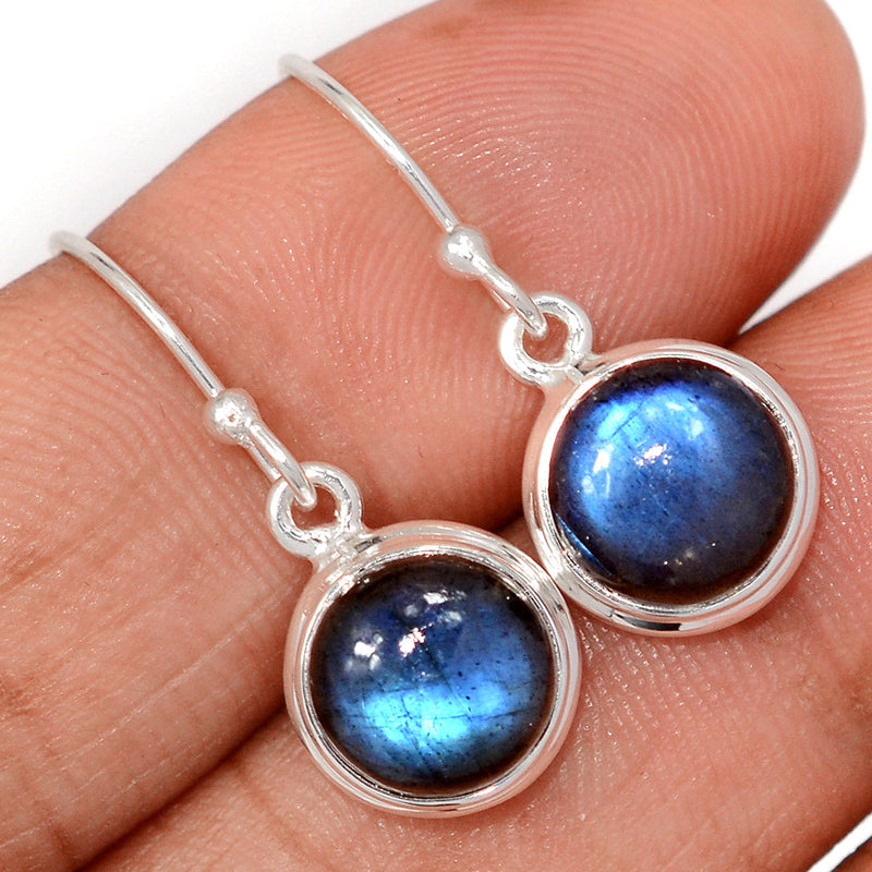 1.1" Labradorite Earrings - LABE965