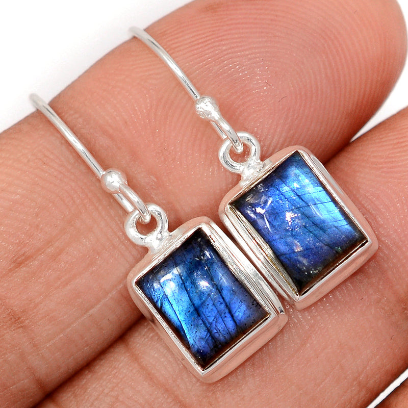 1.1" Labradorite Earrings - LABE970
