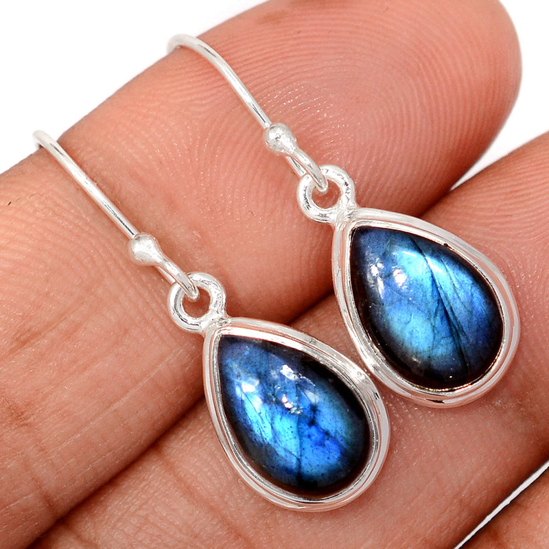 1.2" Labradorite Earrings - LABE974