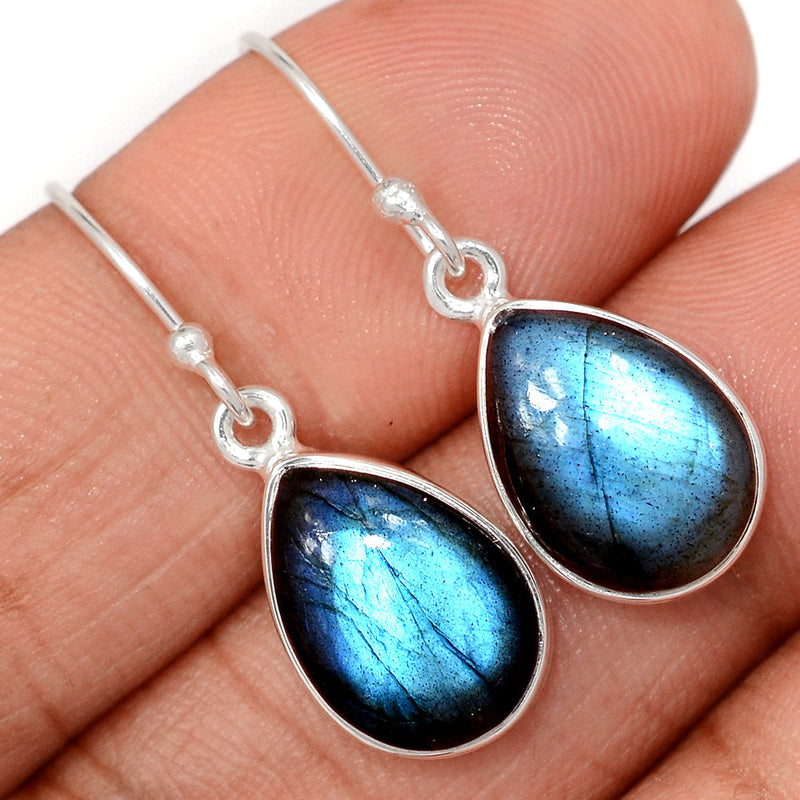 1.3" Labradorite Earrings - LABE978