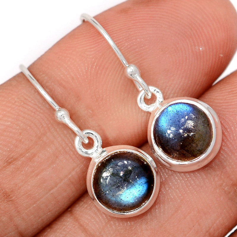 1.1" Labradorite Earrings - LABE984