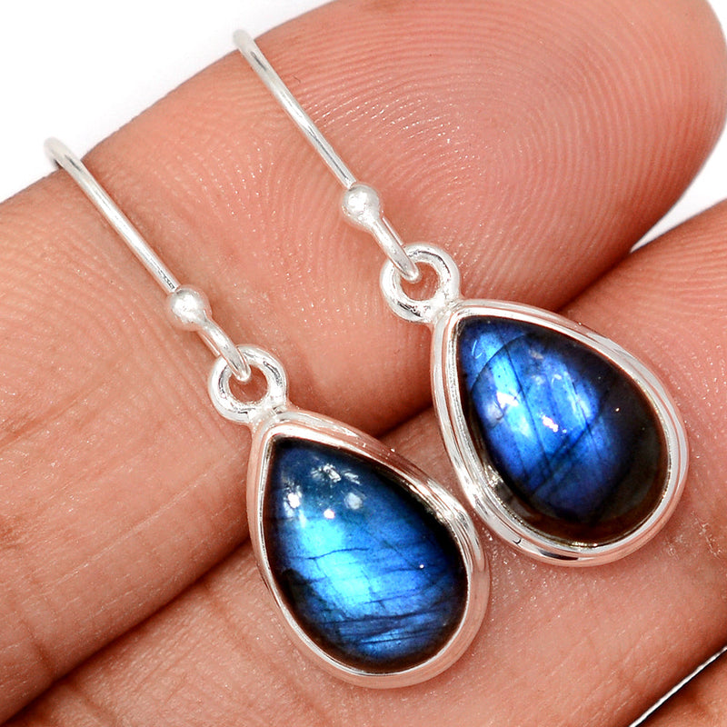 1.2" Labradorite Earrings - LABE999
