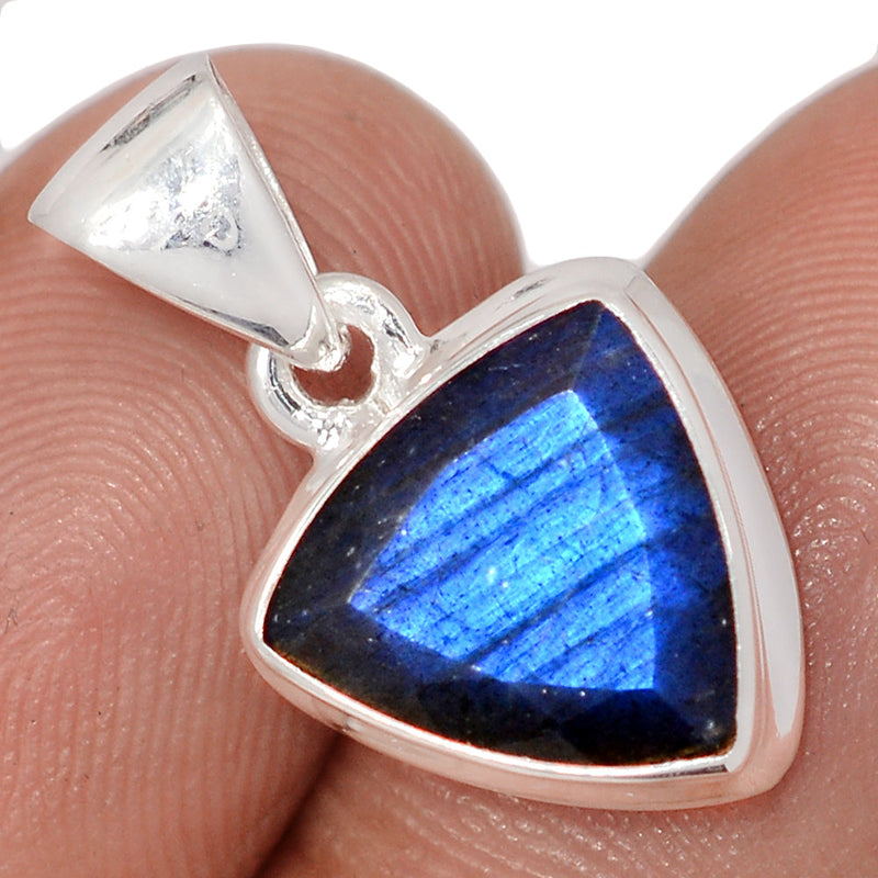 0.8" Labradorite Faceted Pendants - LBFP1227