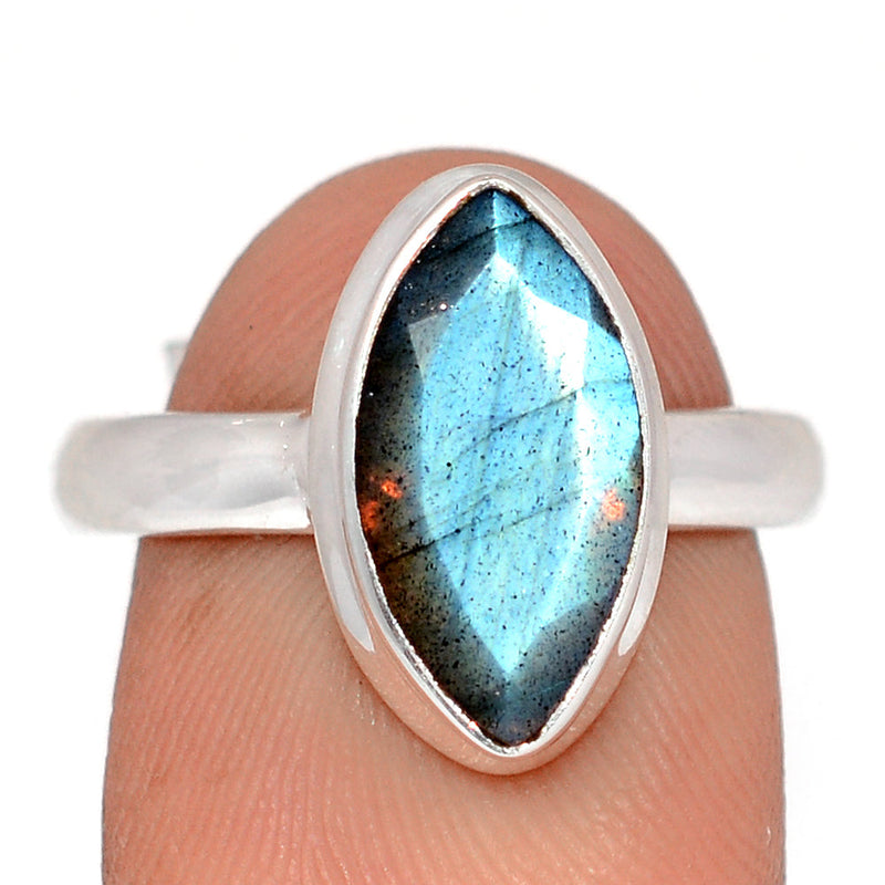 Labradorite Faceted Ring - LBFR1185