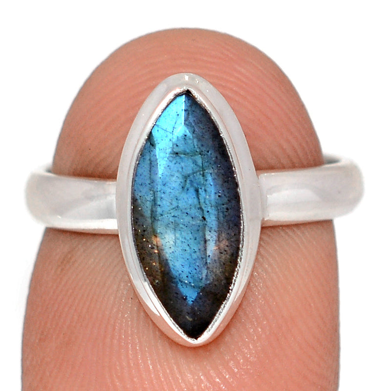 Labradorite Faceted Ring - LBFR1199