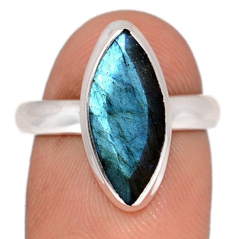 Labradorite Faceted Ring - LBFR1212