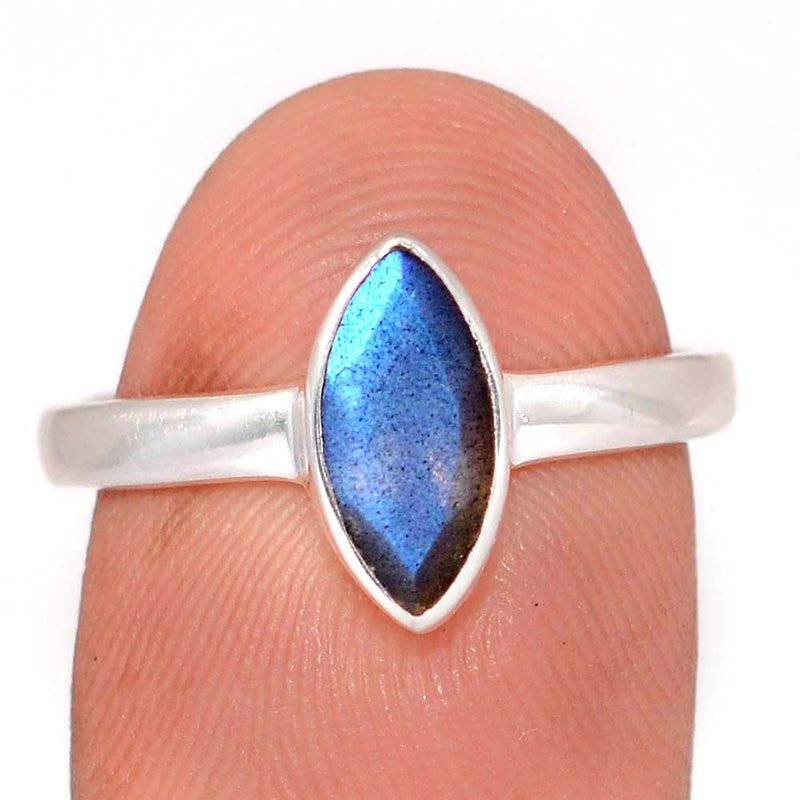 Labradorite Faceted Ring - LBFR1219