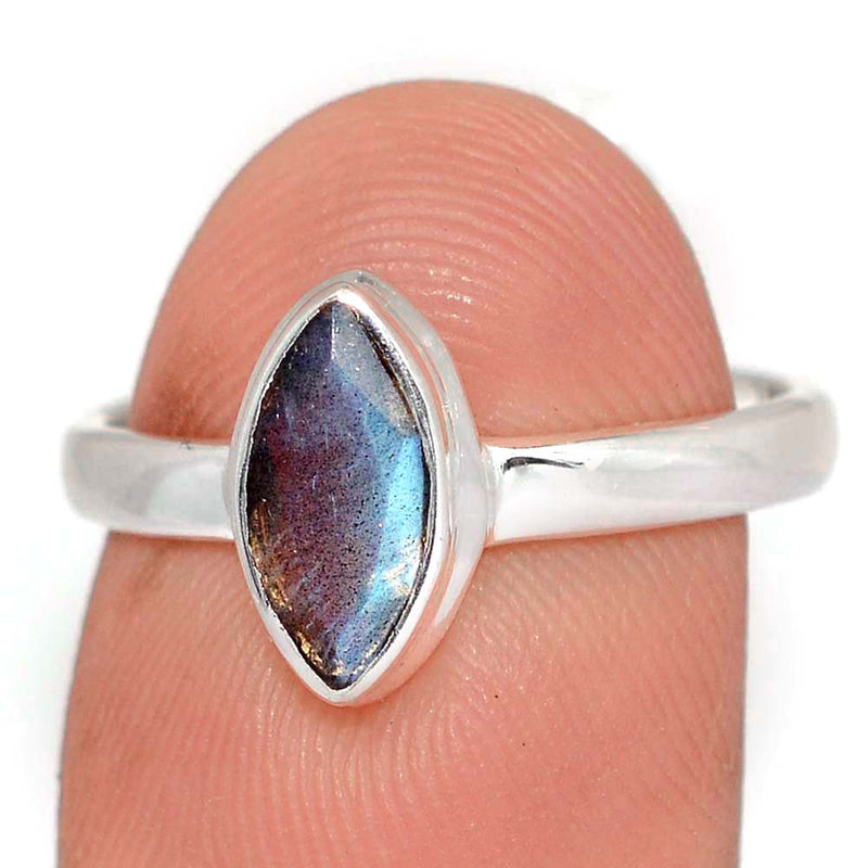 Labradorite Faceted Ring - LBFR1222