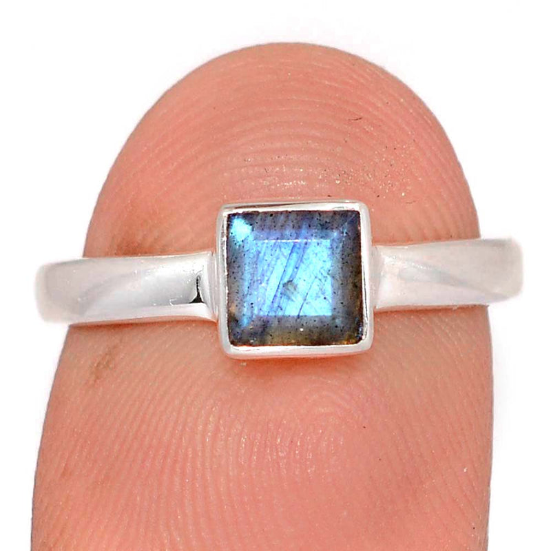 Labradorite Faceted Ring - LBFR1224