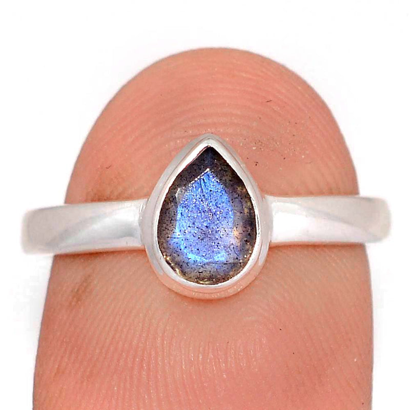 Labradorite Faceted Ring - LBFR1225