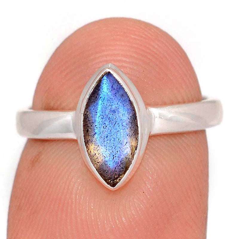Labradorite Faceted Ring - LBFR1228