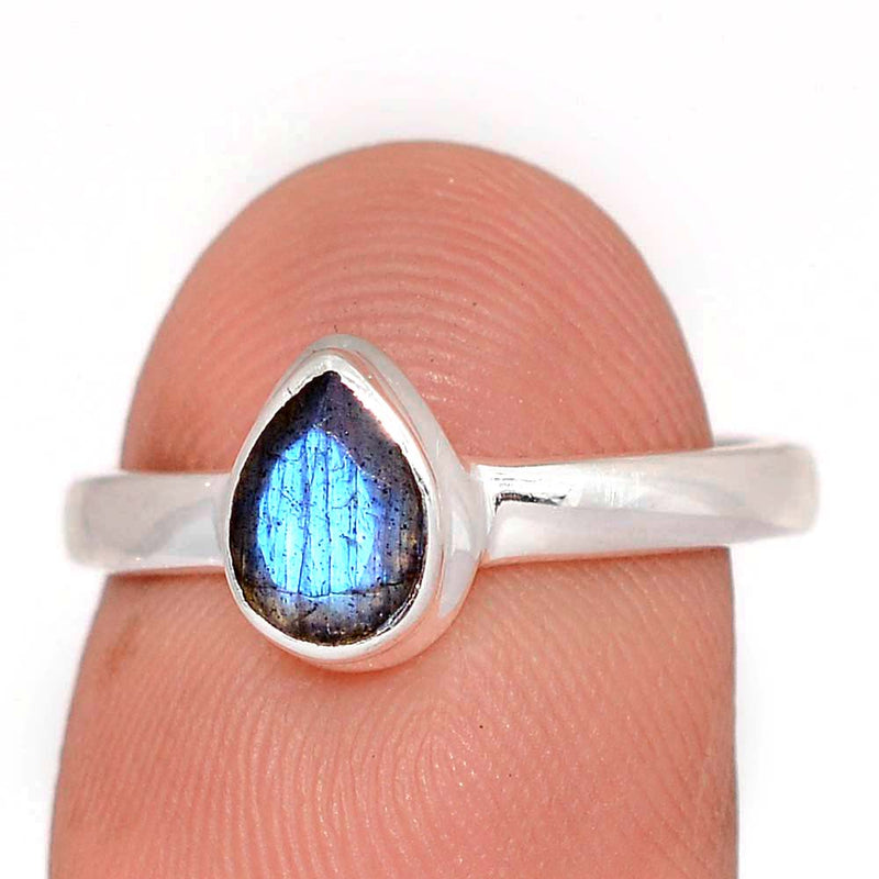 Labradorite Faceted Ring - LBFR1229