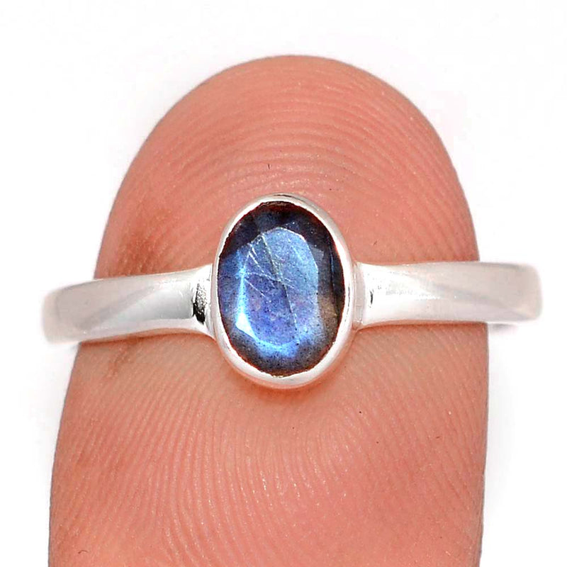 Labradorite Faceted Ring - LBFR1230