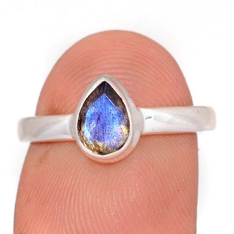 Labradorite Faceted Ring - LBFR1232