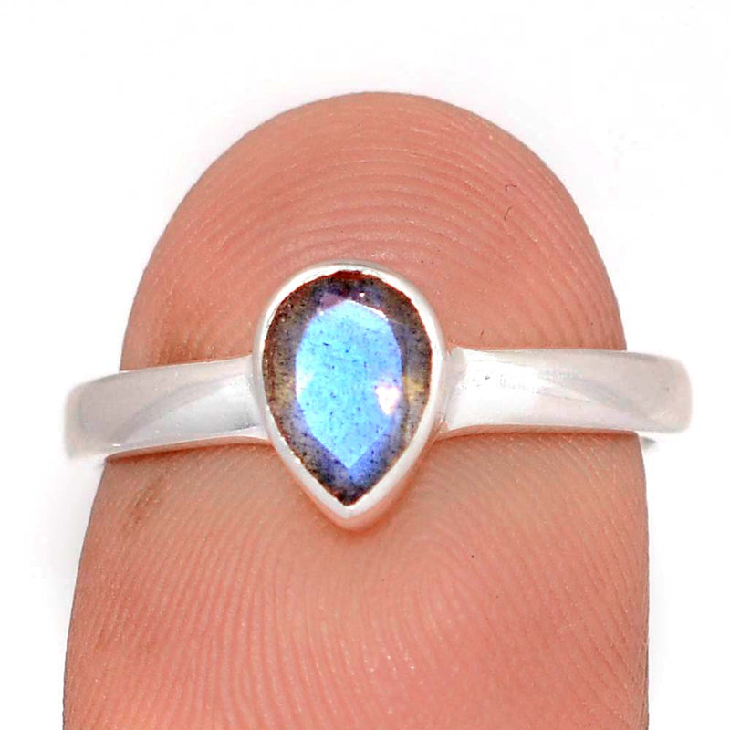 Labradorite Faceted Ring - LBFR1234
