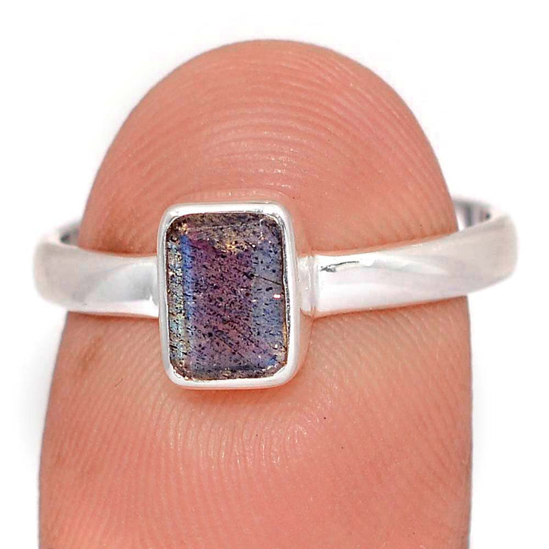 Labradorite Faceted Ring - LBFR1237