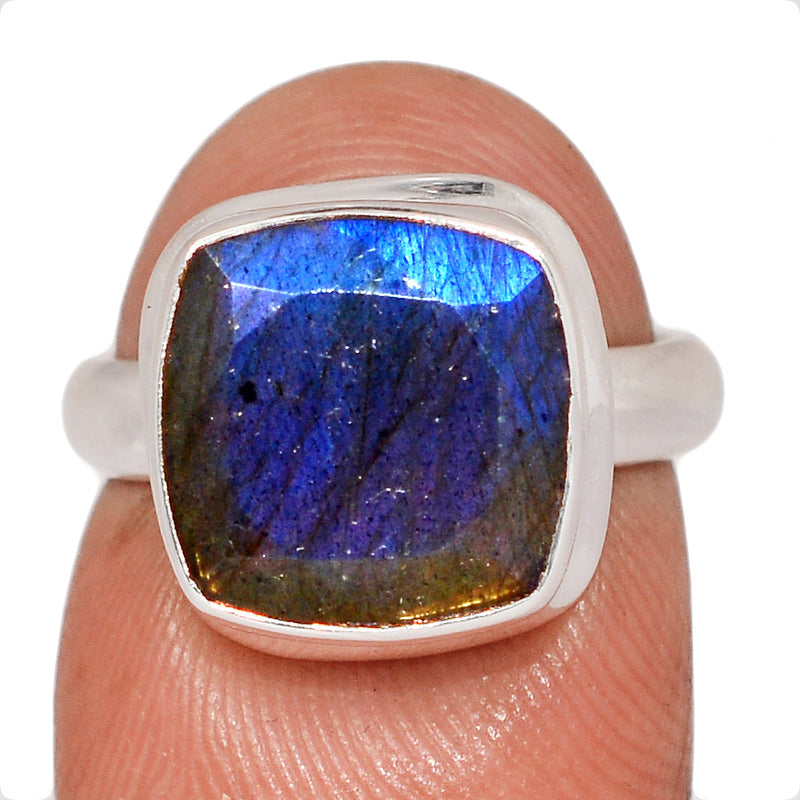 Labradorite Faceted Ring - LBFR1244