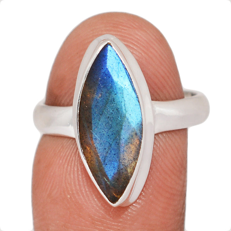 Labradorite Faceted Ring - LBFR1247