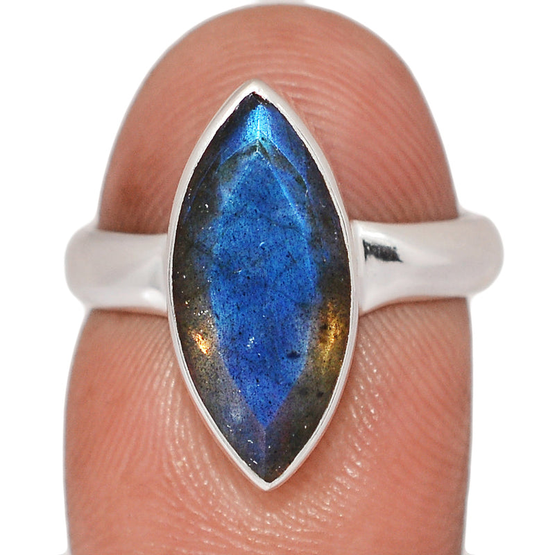 Labradorite Faceted Ring - LBFR1251
