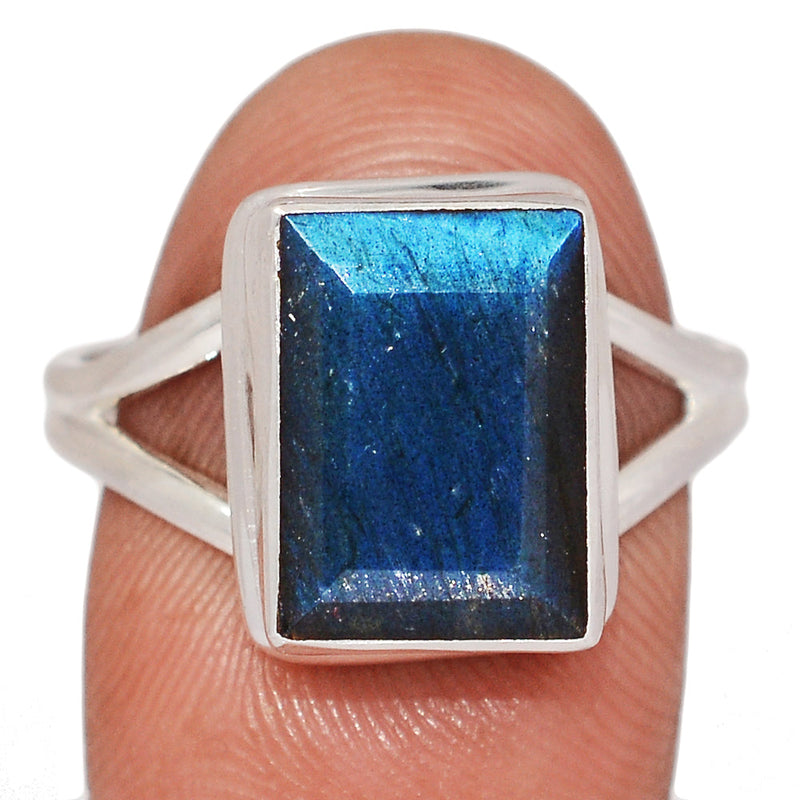 Labradorite Faceted Ring - LBFR1256