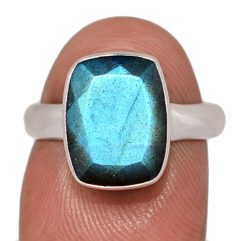 Labradorite Faceted Ring - LBFR1258