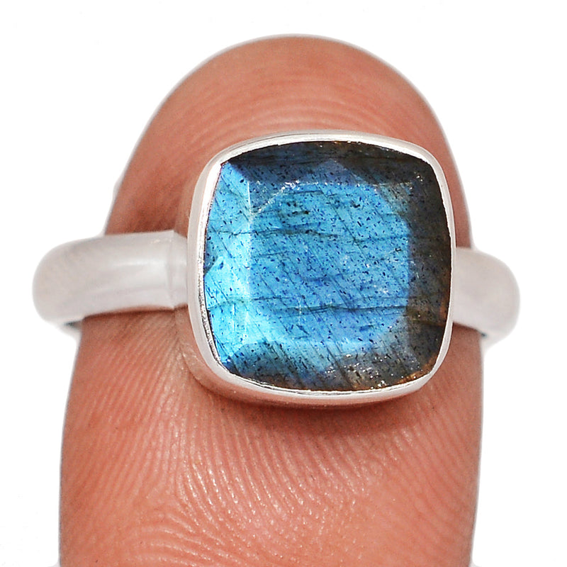 Labradorite Faceted Ring - LBFR1260