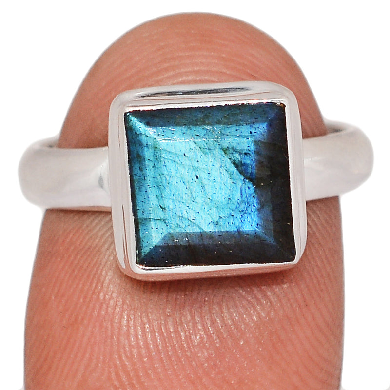 Labradorite Faceted Ring - LBFR1264