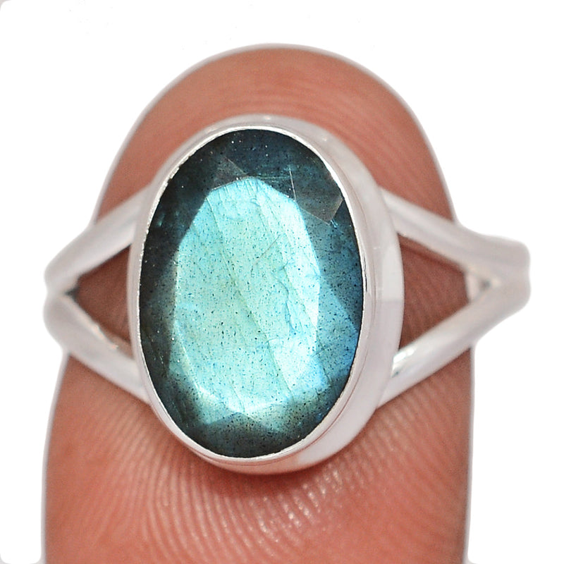 Labradorite Faceted Ring - LBFR1265