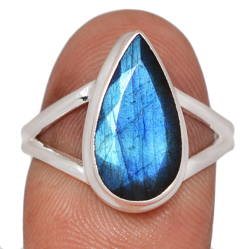 Labradorite Faceted Ring - LBFR1268