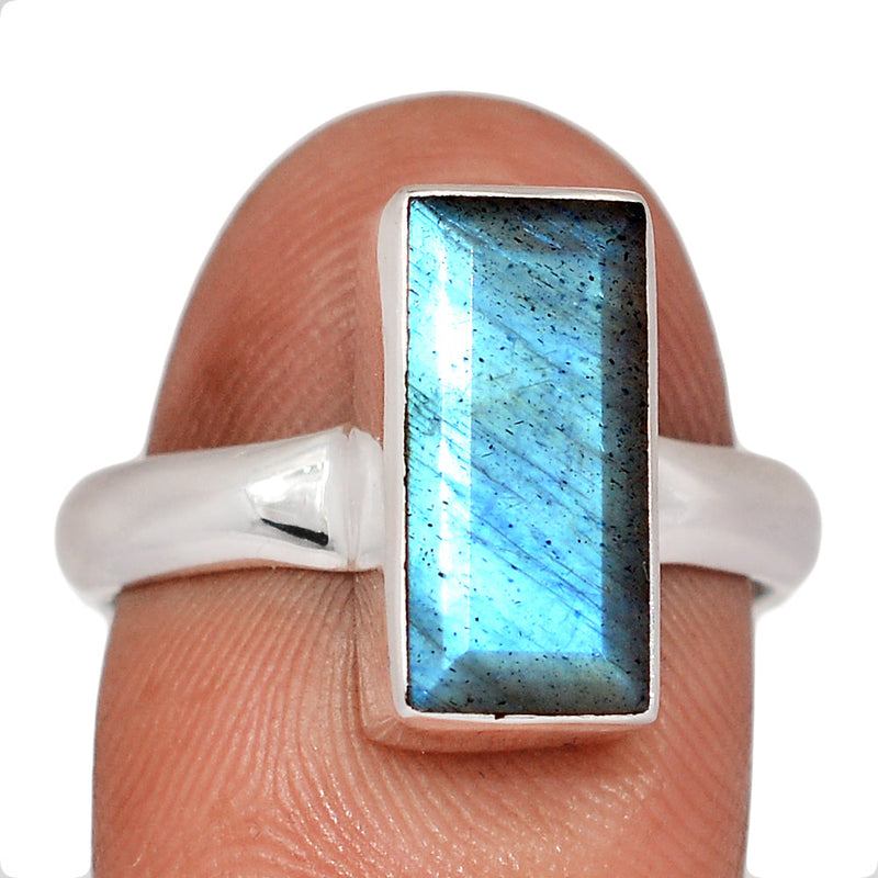 Labradorite Faceted Ring - LBFR1269