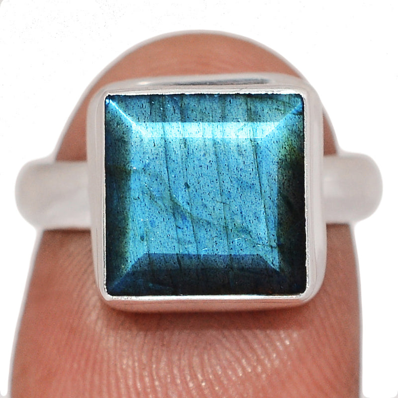Labradorite Faceted Ring - LBFR1271