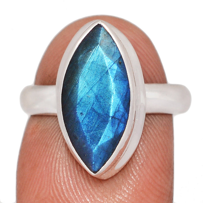 Labradorite Faceted Ring - LBFR1272