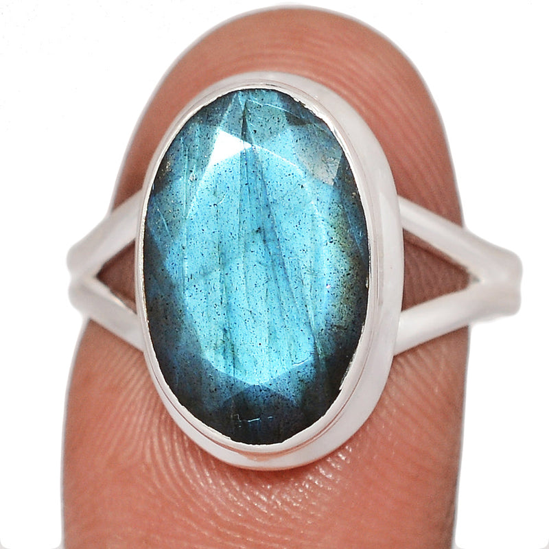 Labradorite Faceted Ring - LBFR1273