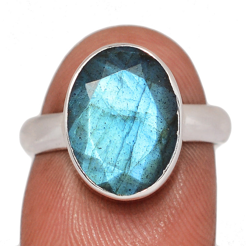 Labradorite Faceted Ring - LBFR1275