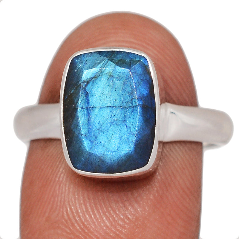 Labradorite Faceted Ring - LBFR1277