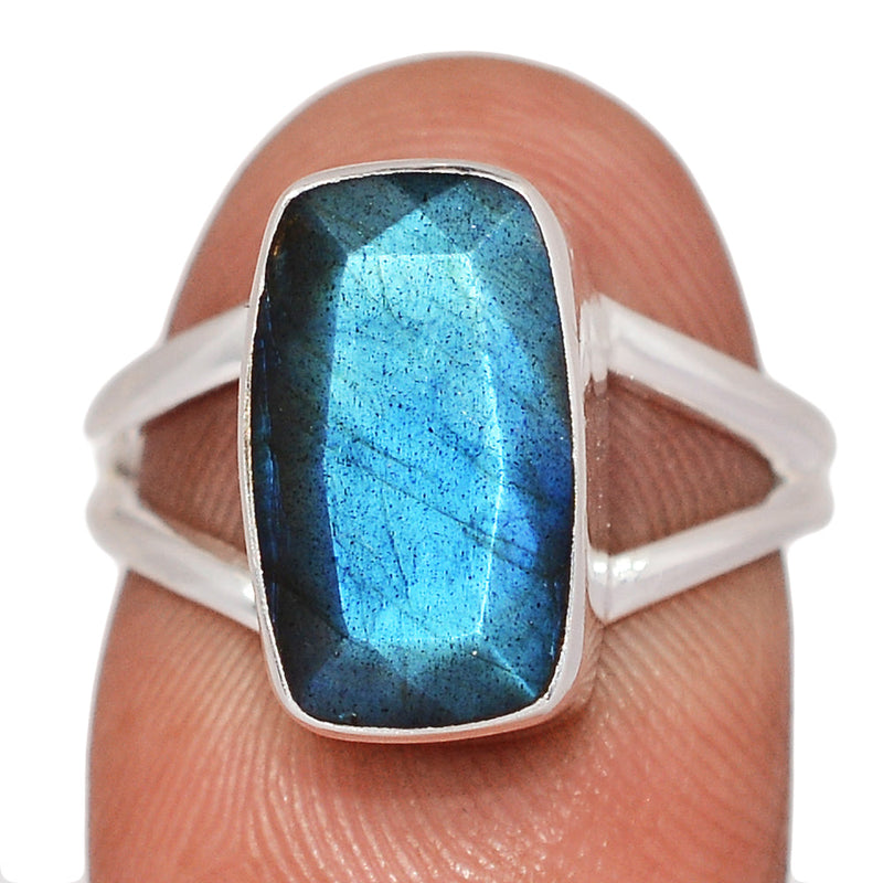 Labradorite Faceted Ring - LBFR1278