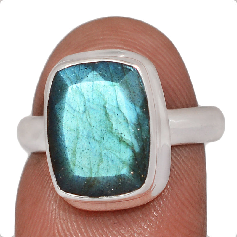 Labradorite Faceted Ring - LBFR1281