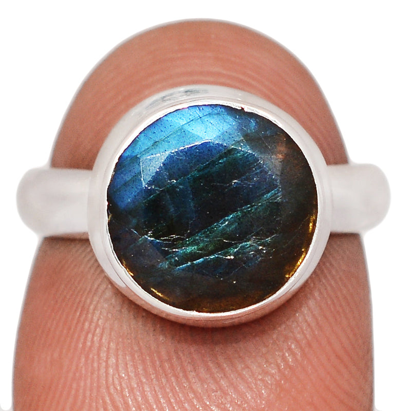 Labradorite Faceted Ring - LBFR1282