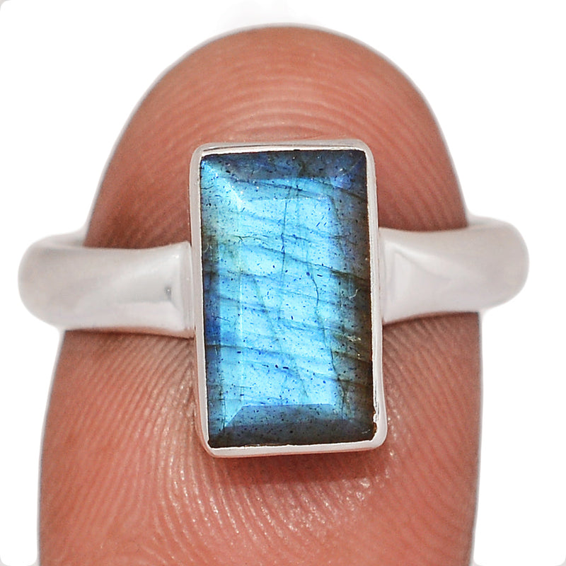 Labradorite Faceted Ring - LBFR1284