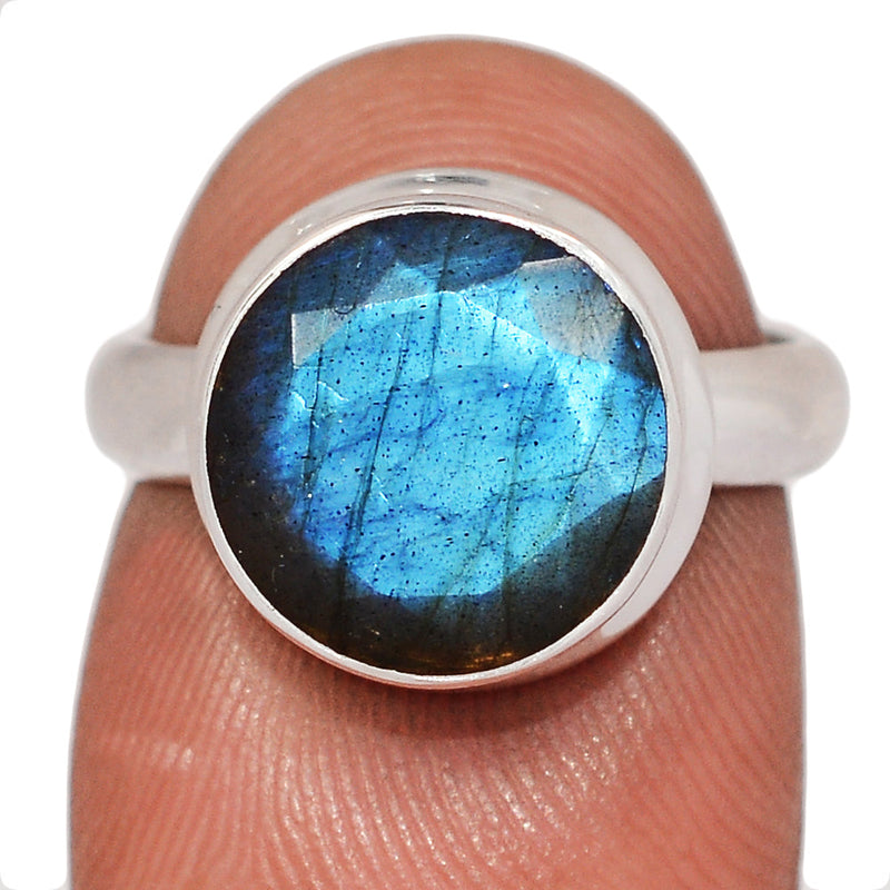 Labradorite Faceted Ring - LBFR1287